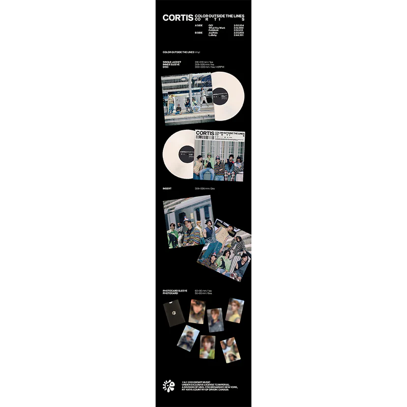 CORTIS - Colors Outside The Lines 彩膠 / Target專