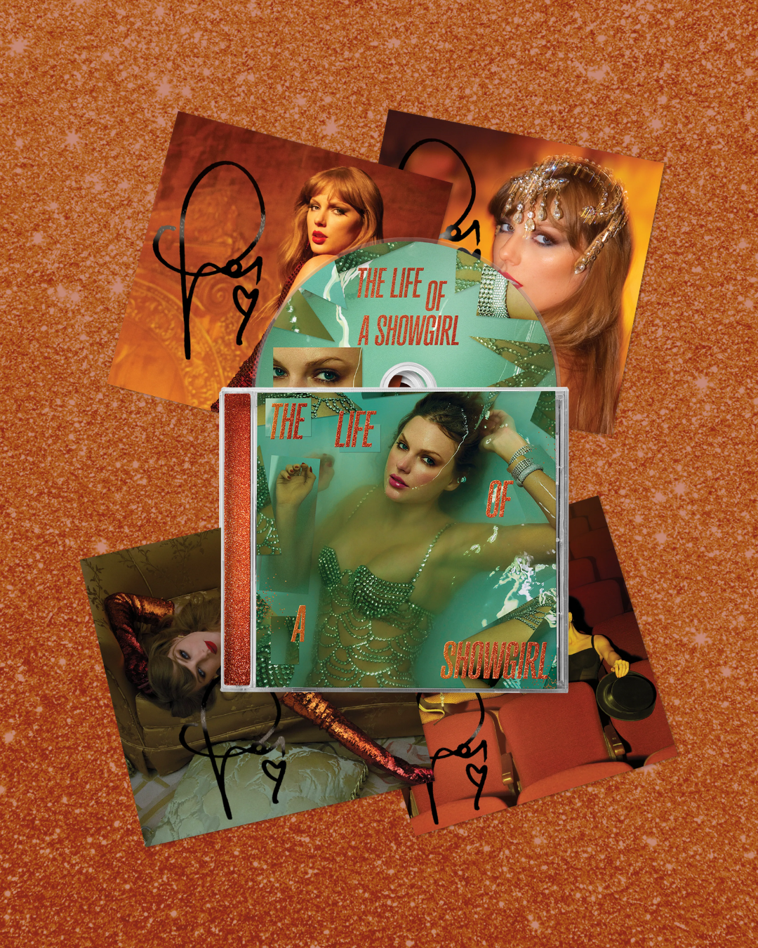 Taylor Swift - The Life of a Showgirl親簽CD