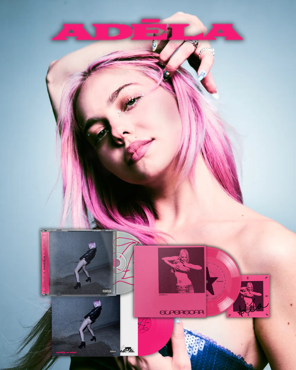 ADÉLA - The Provocateur CD / 單曲膠