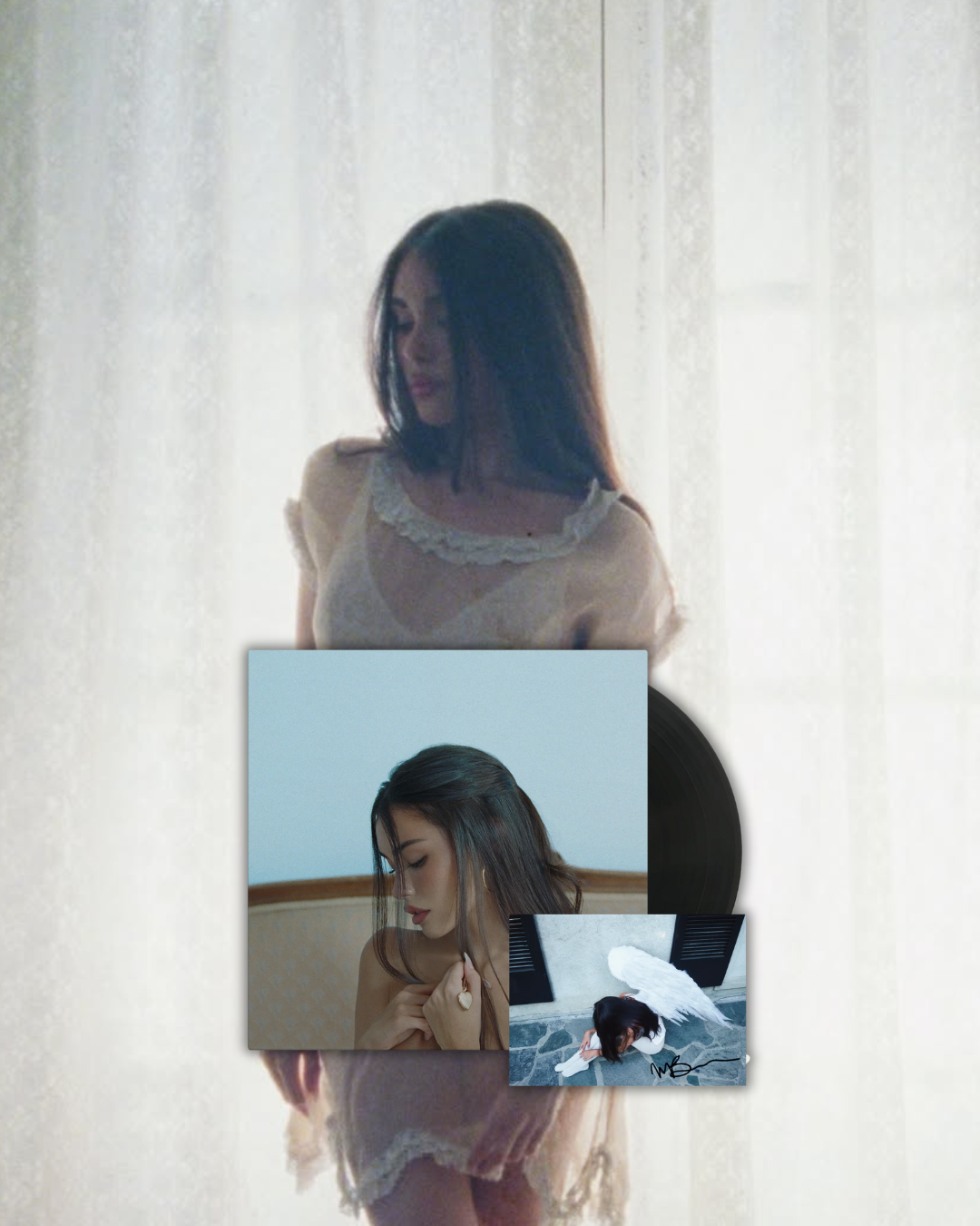 Madison Beer - locket 簽名黑膠