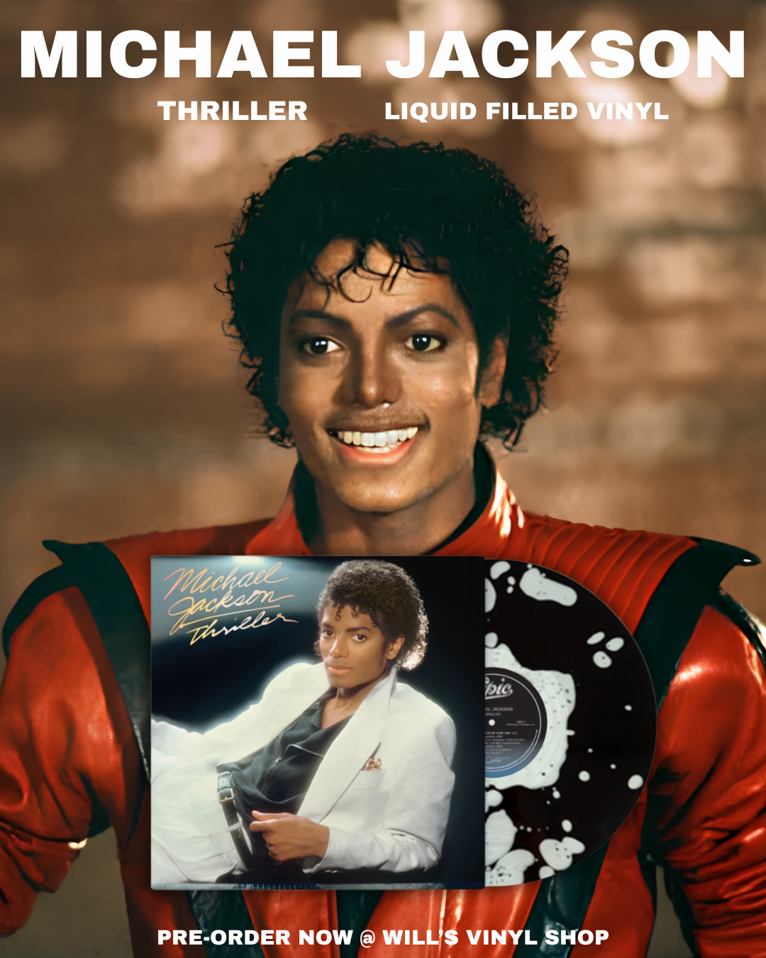 Michael Jackson - Thriller 黑色液態膠