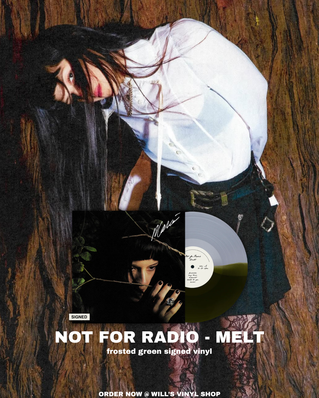 Not For Radio - Melt 親簽彩膠