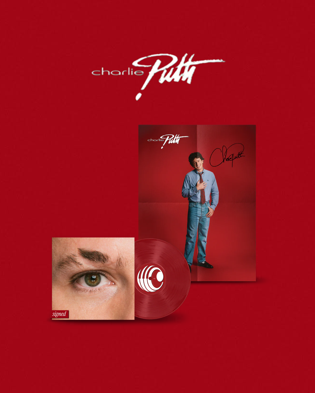 Charlie Puth - Whatever's Clever 親簽黑膠