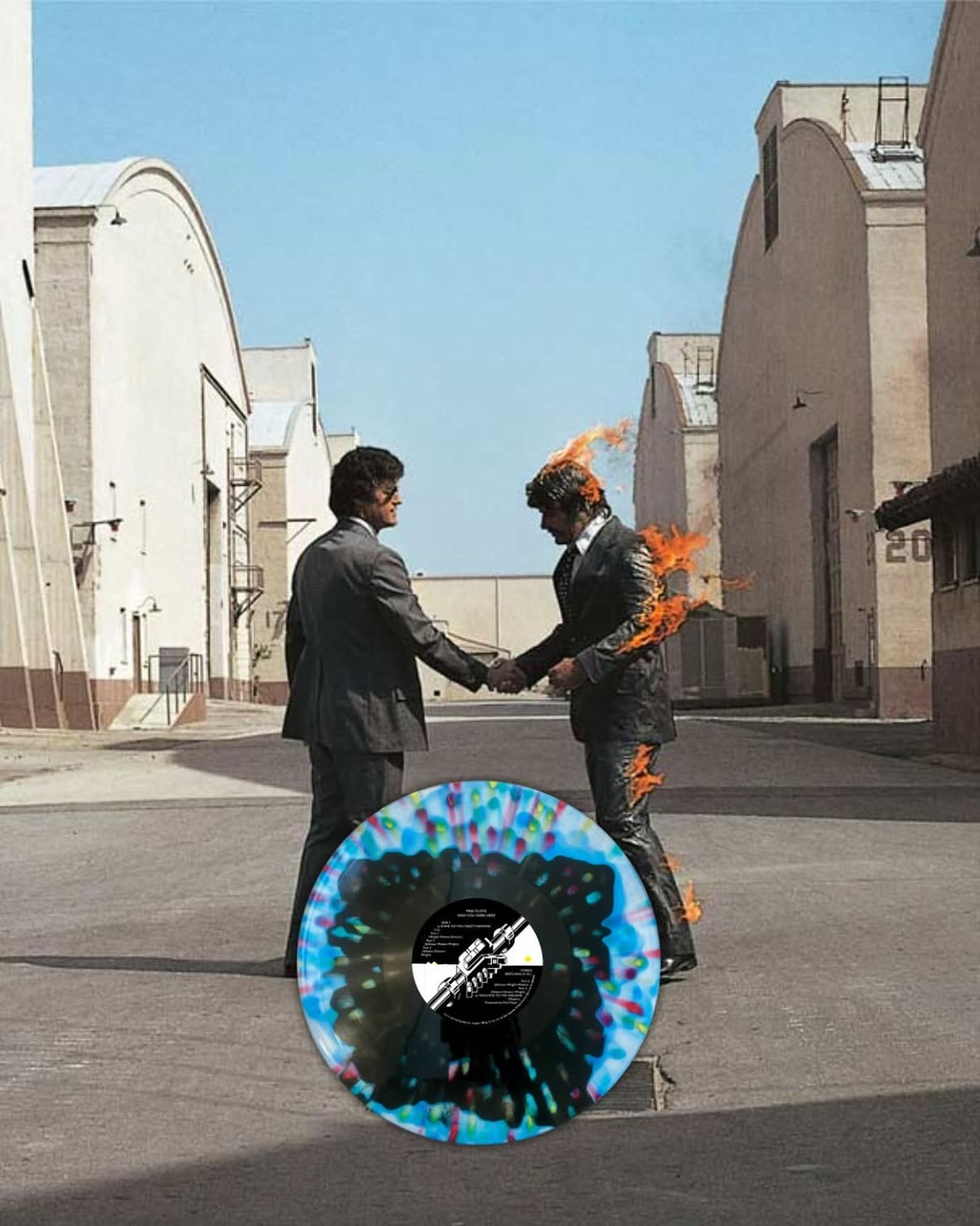 Pink Floyd - Wish You Were Here 50週年紀念彩膠